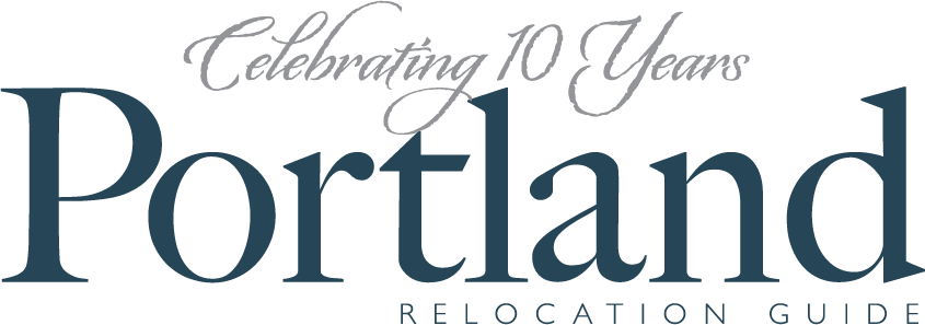 Portland Navy logo with the Celebrating 10 years mark